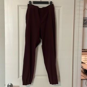 Lululemon maroon / burgundy Adapted State Joggers